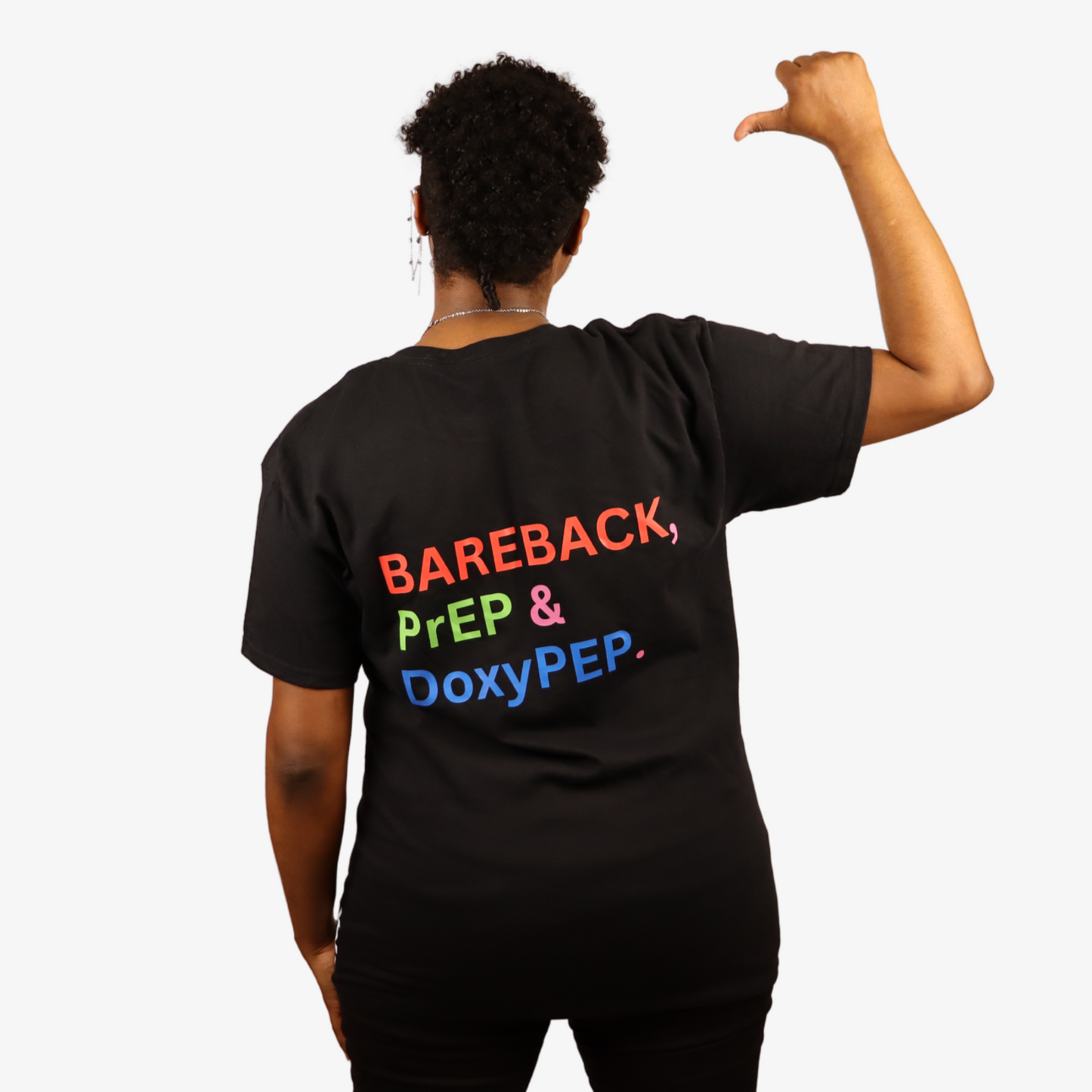 BAREBACK, PrEP, Doxy PEP Tee